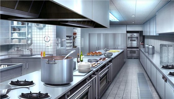 香格里拉酒店厨房改造案例