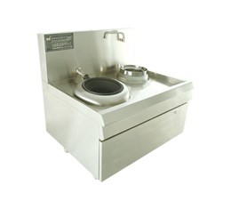 蒸汽燃煤单眼炒灶